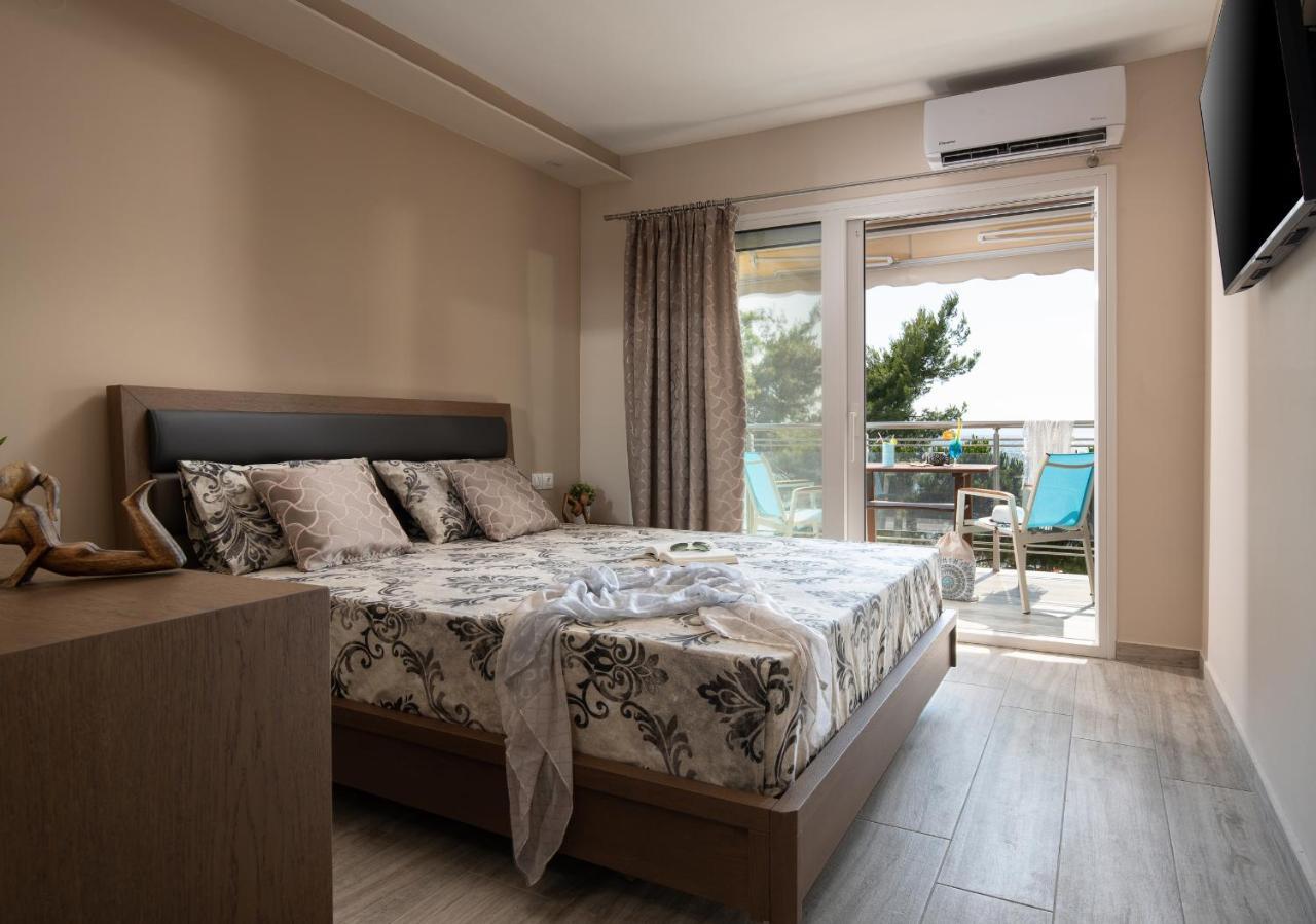 Sunset Studios - Suites With Seaview & Back Side Apartements Toróni Kültér fotó