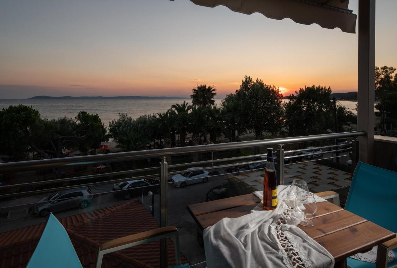 Sunset Studios - Suites With Seaview & Back Side Apartements Toróni Kültér fotó